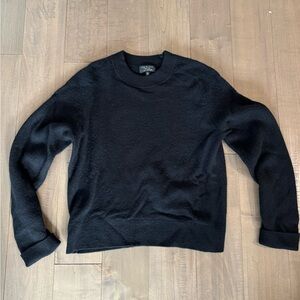 Rag and Bone black cashmere sweater